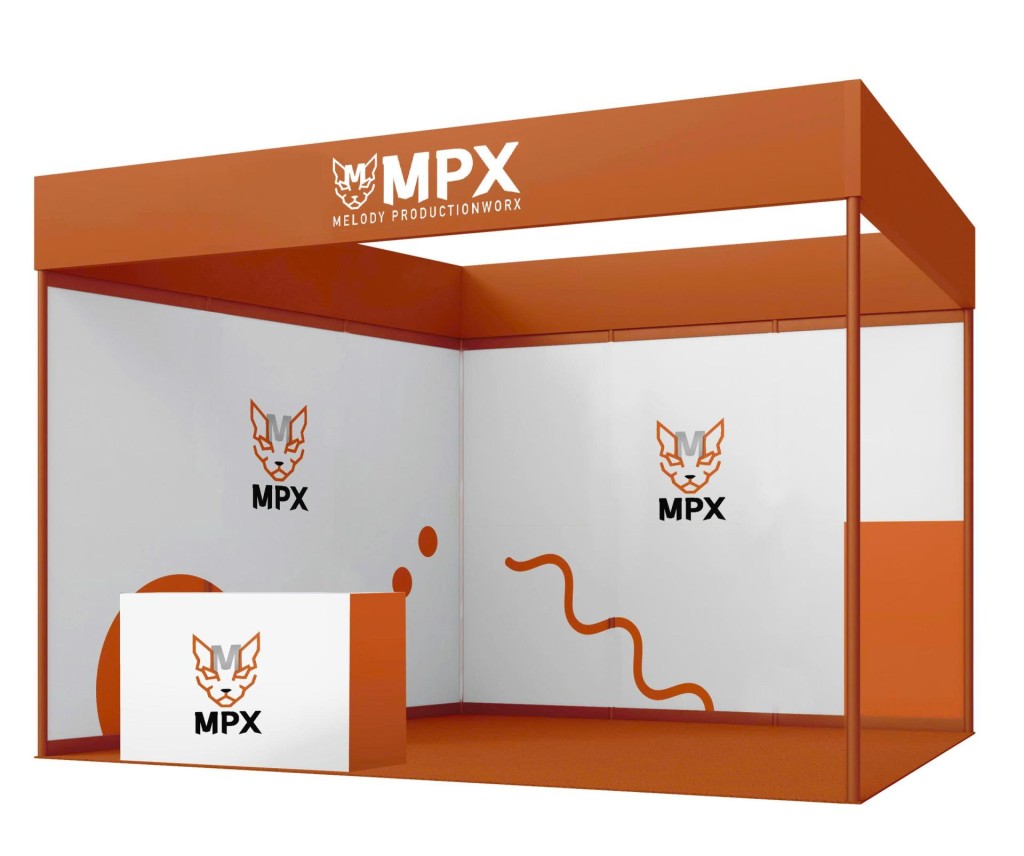 MPX - Gian hàng tiêu chuẩn khung nhôm