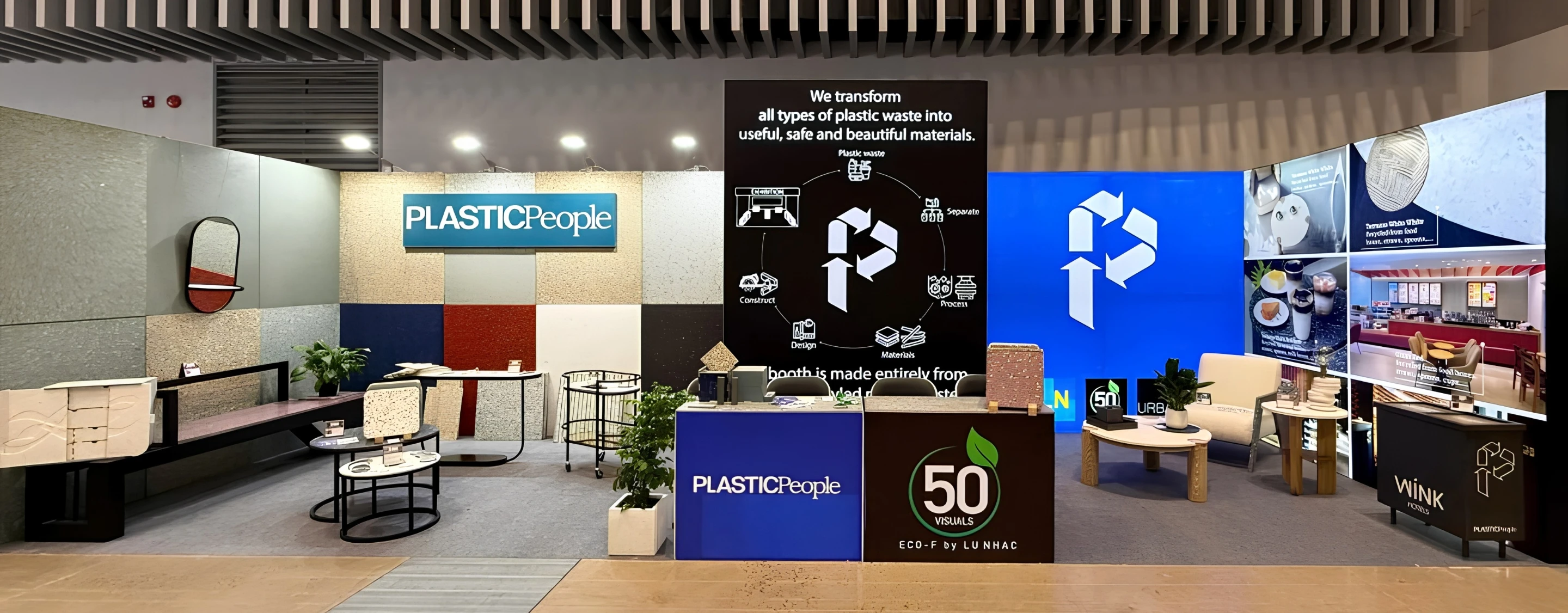 Banner dịch vụ Mảng triển lãm - Desktop