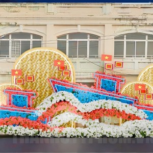 Dự Án Thi Công Hội Hoa Xuân Trên Bến Dưới Thuyền 2025 Tại Bến Bình Đông