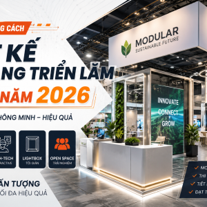 Top 6 Phong Cách Thiết Kế Gian Hàng Triển Lãm Nổi Bật Và Tối Ưu