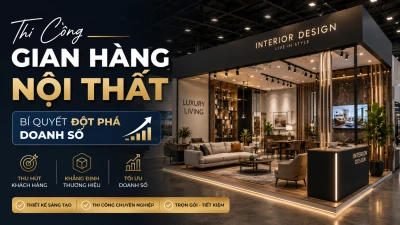 Thi Công Gian Hàng Nội Thất: Bí Quyết Đột Phá Doanh Số