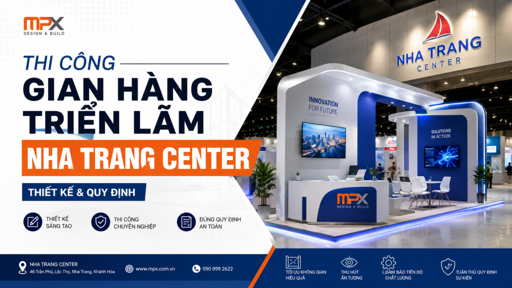 Thi Công Gian Hàng Triển Lãm Nha Trang Center: Thiết Kế & Quy Định