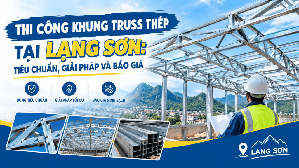 Thi Công Khung Truss Thép Tại Lạng Sơn: Tiêu Chuẩn, Giải Pháp Và Báo Giá