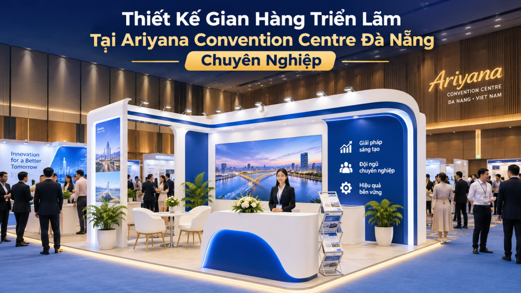 Thiết Kế Gian Hàng Triển Lãm Tại Ariyana Convention Centre Đà Nẵng