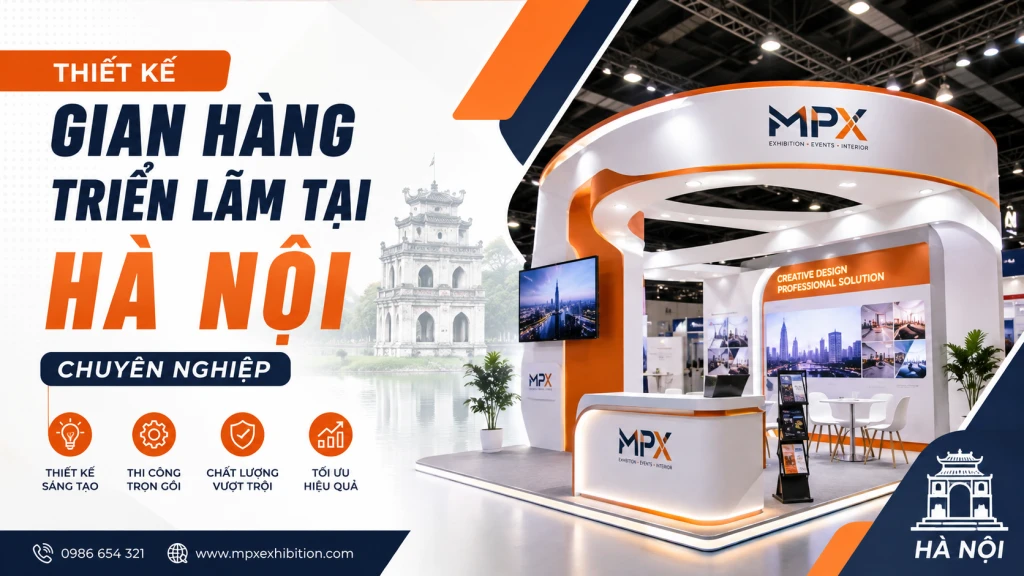 Thiết Kế Gian Hàng Triển Lãm Tại Hà Nội Chuyên Nghiệp